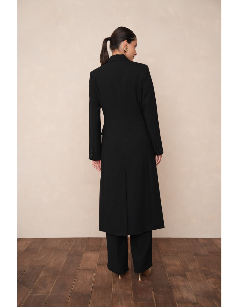 DANA FLOREA Mantel Coat Bridget Black