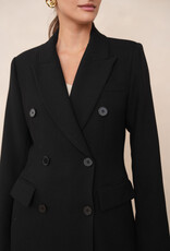 DANA FLOREA Mantel Coat Bridget Black
