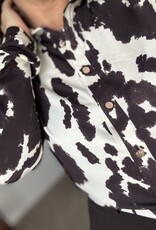 DANA FLOREA Travel Blouse Lieke Coffee/Cream