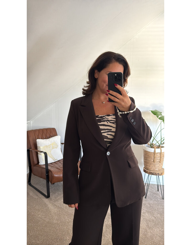 DANA FLOREA Blazer Alexia Coffee