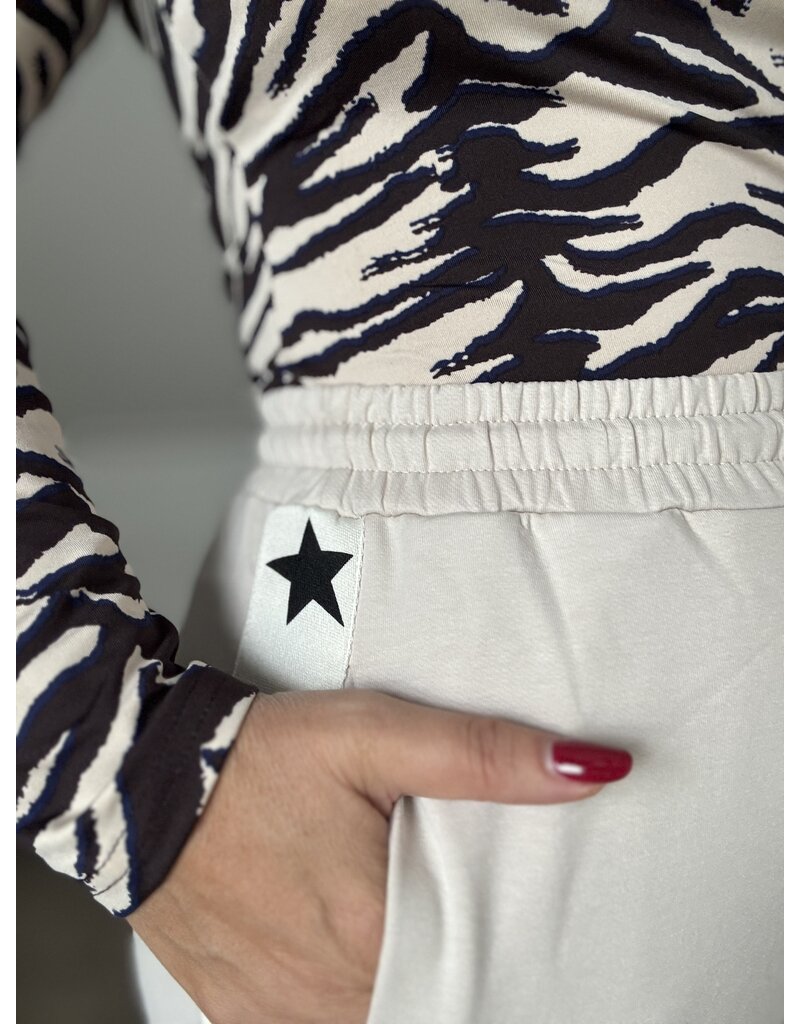 DANA FLOREA Broek Gabi Ecru