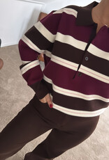 DANA FLOREA Wide Leg Jeans Coffee