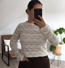 DANA FLOREA Top Benthe Crème