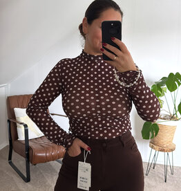 DANA FLOREA Top Dots Olivia Bruin