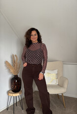 DANA FLOREA Top Dots Olivia Bruin