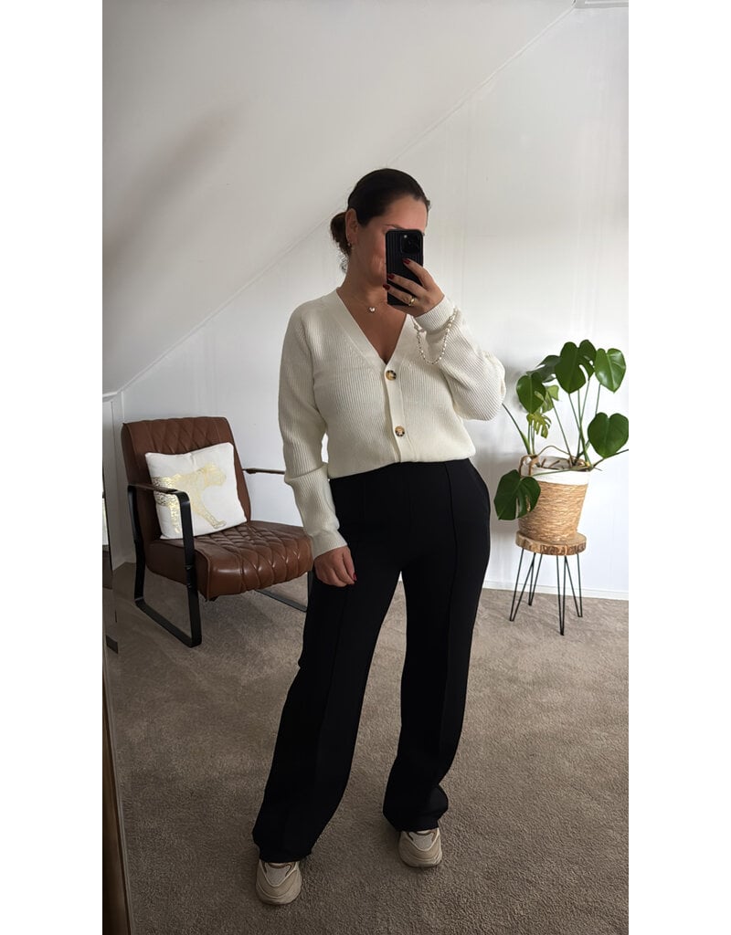 DANA FLOREA Broek Amber Black