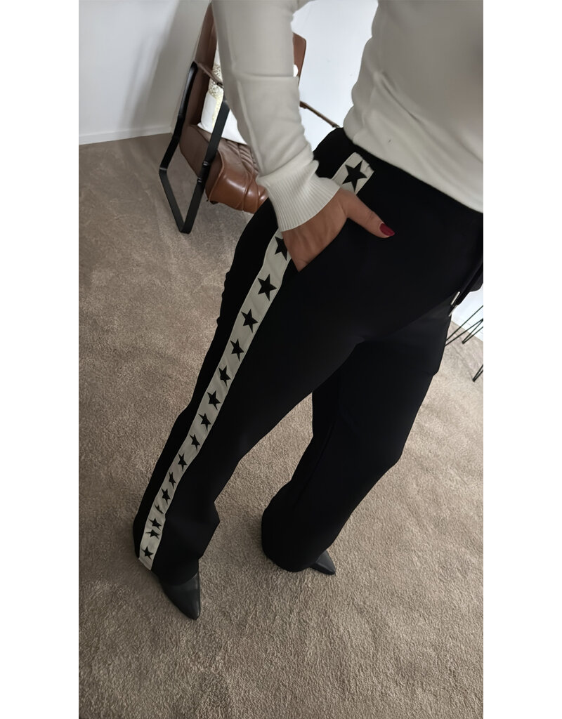 DANA FLOREA Broek Gabi Black