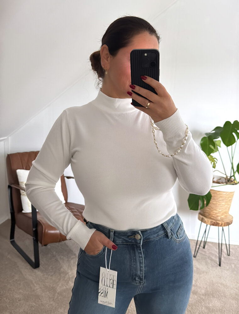 DANA FLOREA Top Nadia Crème