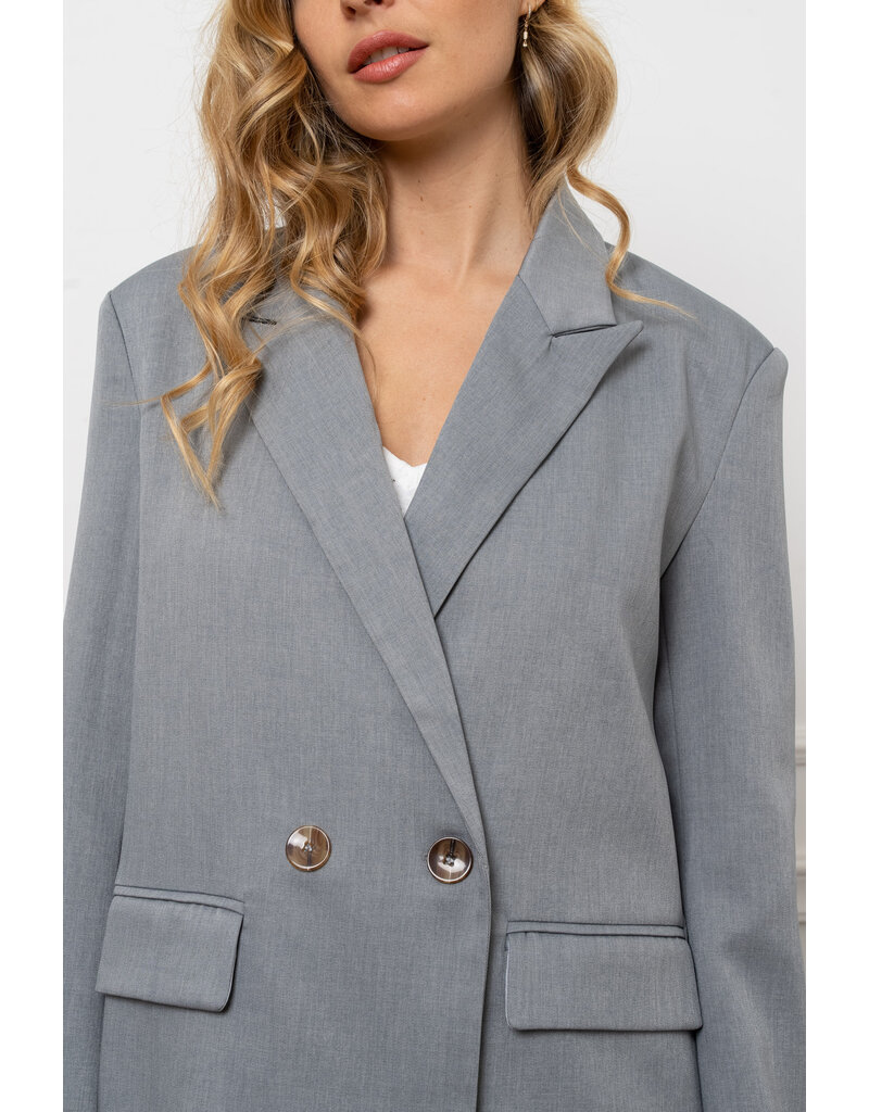 DANA FLOREA Blazer Felice Light Grey