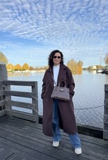 DANA FLOREA Handtas Victoria Coffee