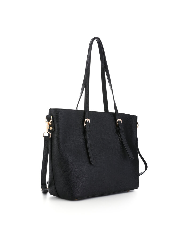 DANA FLOREA Schoudertas Amber Black