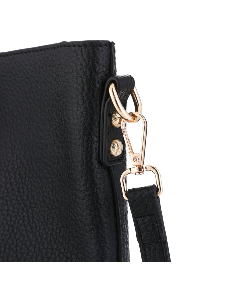 DANA FLOREA Schoudertas Amber Black