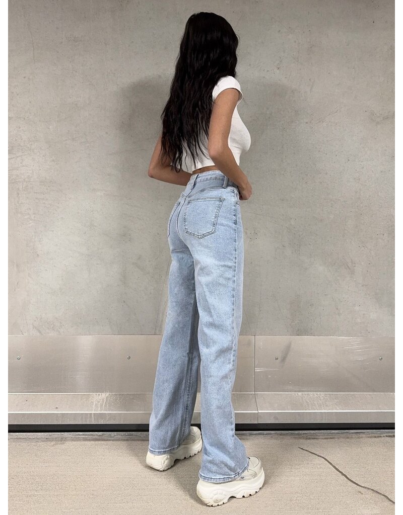 DANA FLOREA Jeans Straight Light Blue