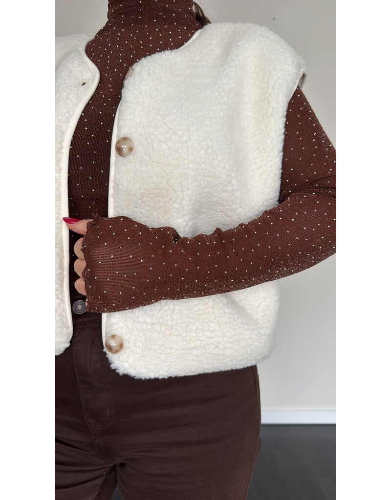 DANA FLOREA Top Ivy Choco