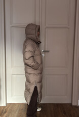 DANA FLOREA Winterjas Gewatteerd Taupe