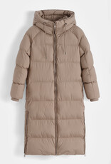 DANA FLOREA Winterjas Gewatteerd Taupe