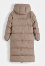 DANA FLOREA Winterjas Gewatteerd Taupe