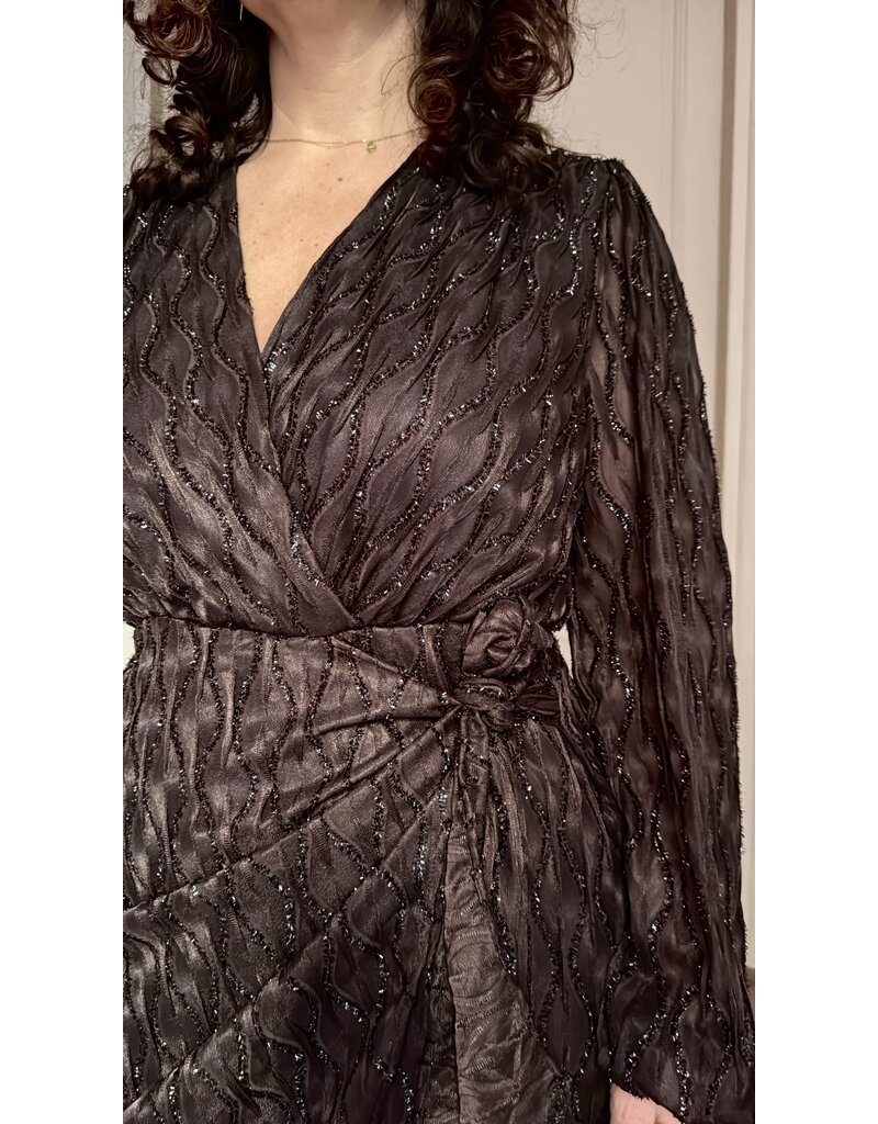 DANA FLOREA Dress Tess Coffee