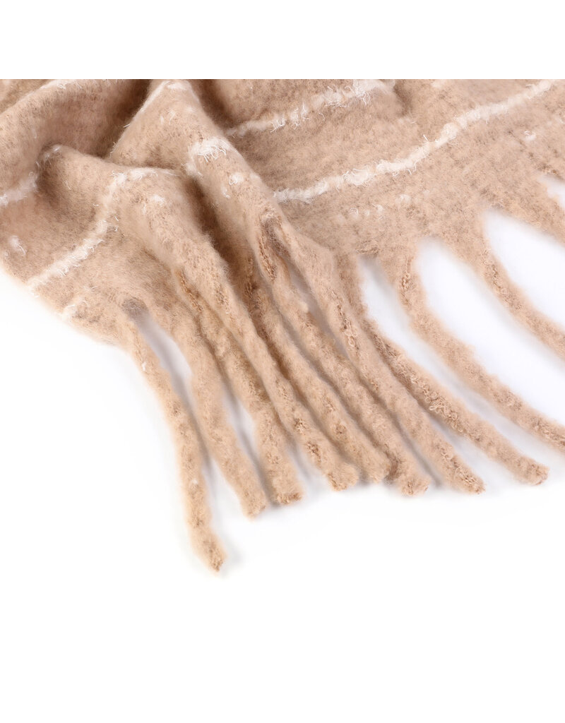 DANA FLOREA Zachte Winter Sjaal Camel