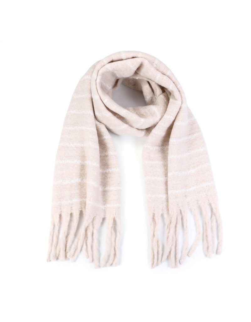 DANA FLOREA Zachte Winter Sjaal Beige