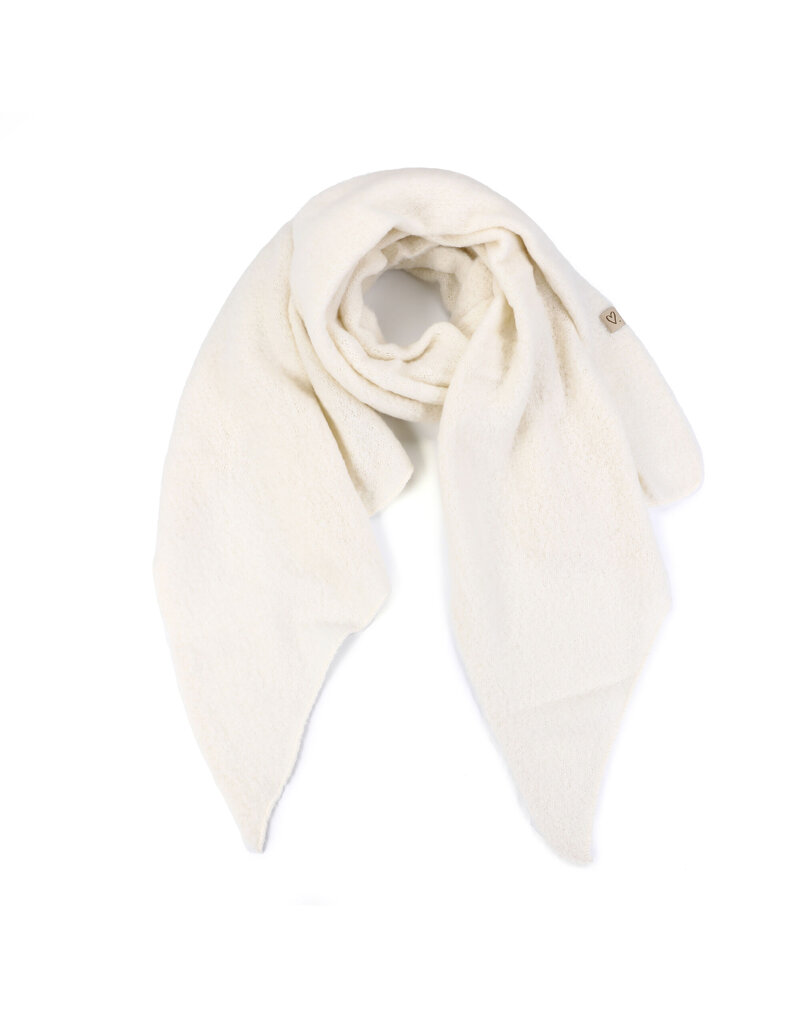 DANA FLOREA Warme Winter Sjaal Off White