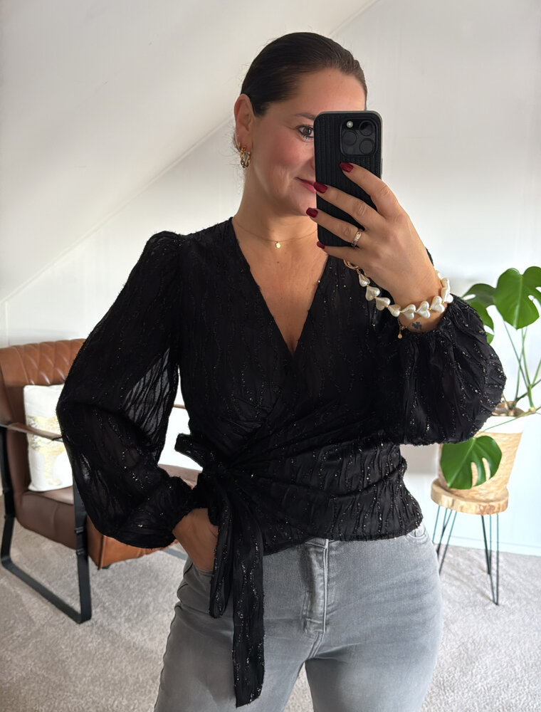 DANA FLOREA Top Lexi Black