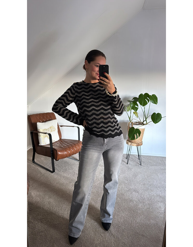 DANA FLOREA Top Benthe Black