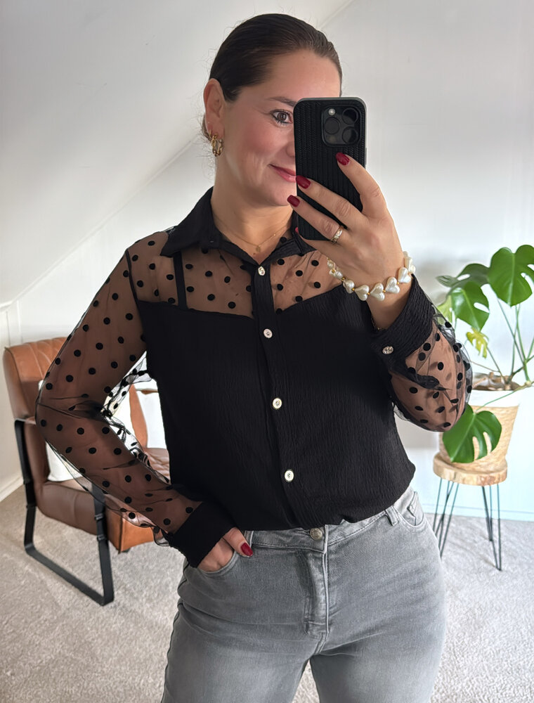 DANA FLOREA Blouse Nova Black