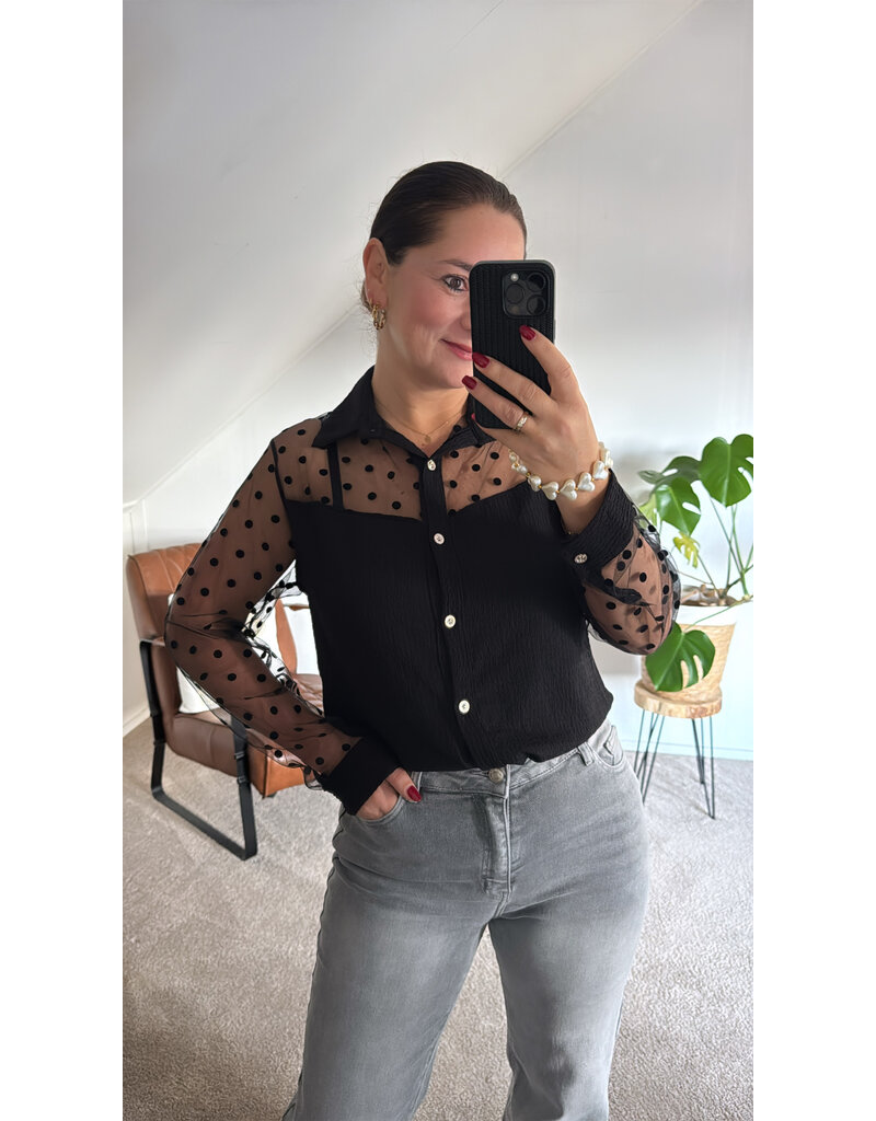 DANA FLOREA Blouse Nova Black