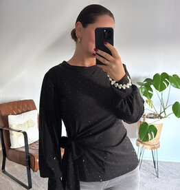 DANA FLOREA Top Luna Black