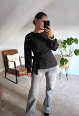 DANA FLOREA Top Luna Black