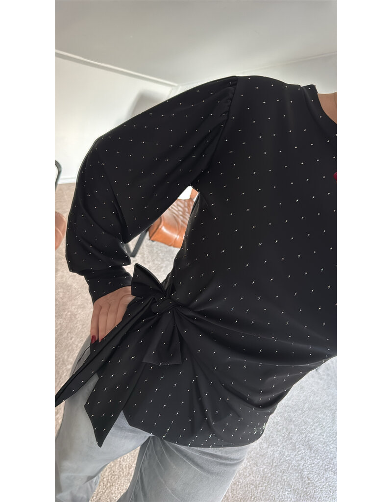 DANA FLOREA Top Luna Black