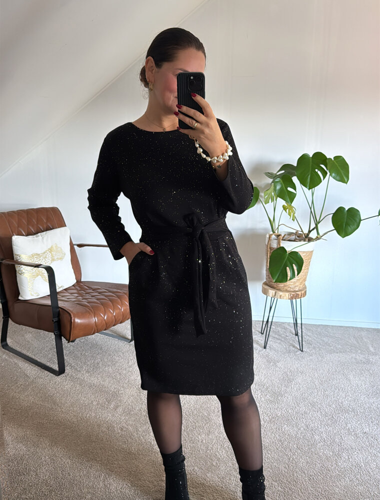 DANA FLOREA Jurk Liv Black