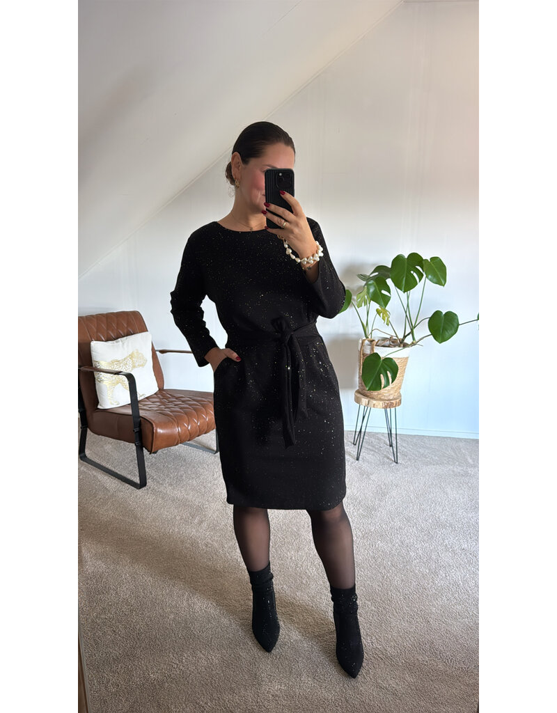 DANA FLOREA Jurk Liv  Black