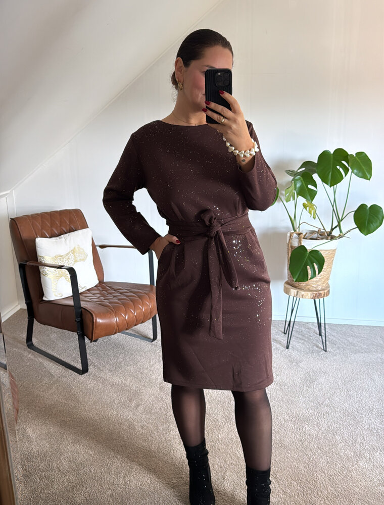 DANA FLOREA Jurk Liv Choco