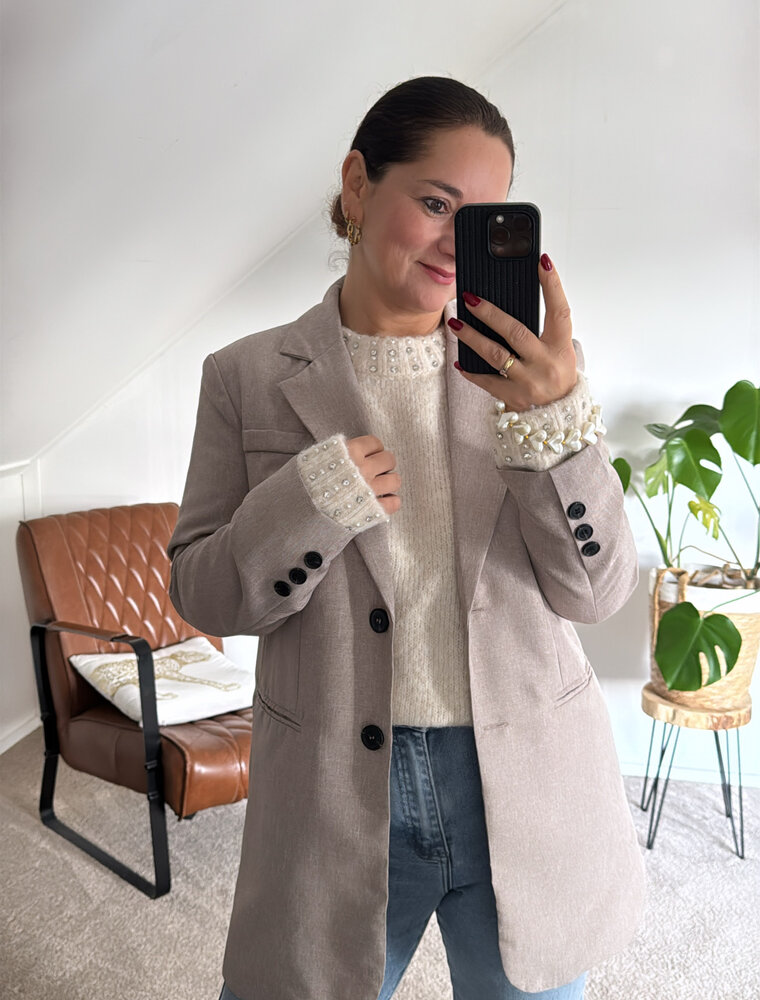 DANA FLOREA Blazer Sara Taupe