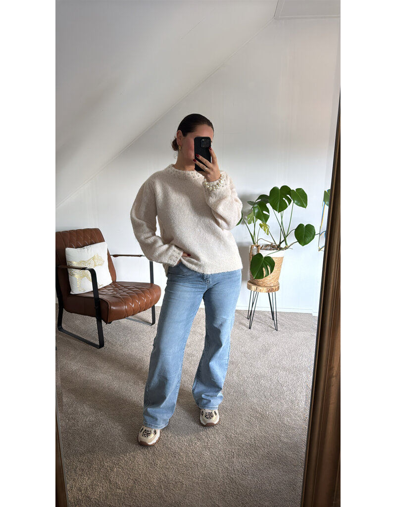 DANA FLOREA Wide Leg Jeans Blue