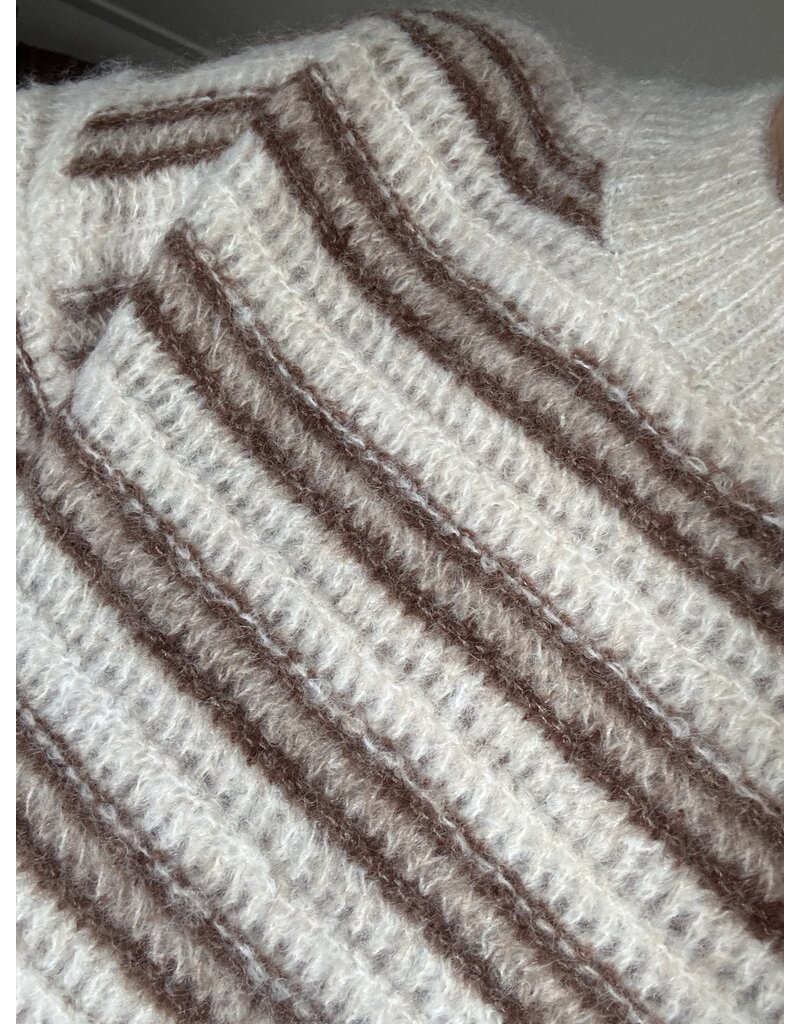 DANA FLOREA Trui Lara Beige/Bruin