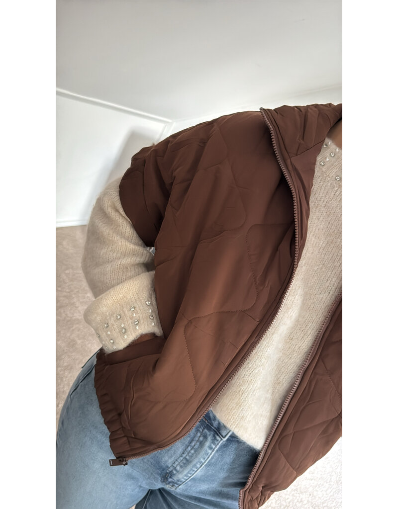 DANA FLOREA Trui Emma Beige