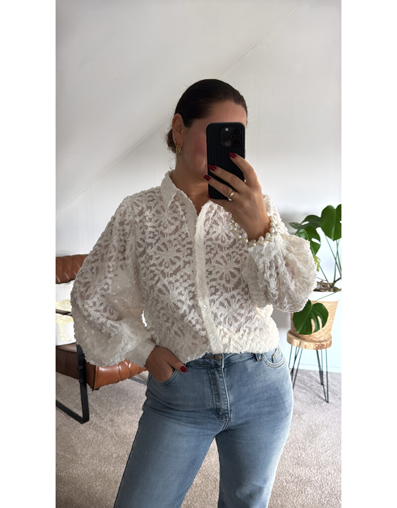 DANA FLOREA Blouse Floor Beige