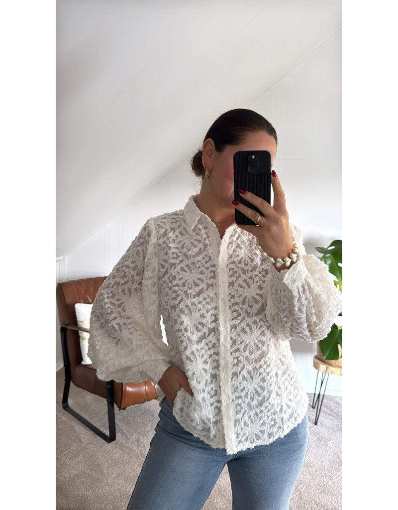 DANA FLOREA Blouse Floor Beige