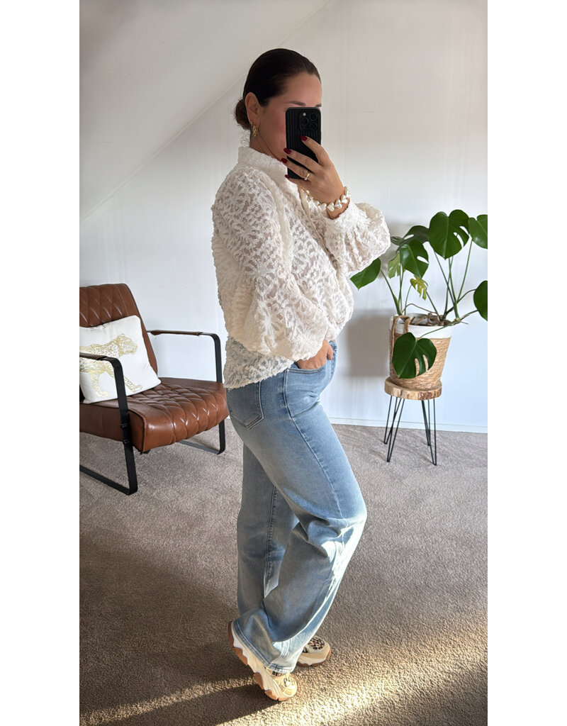 DANA FLOREA Blouse Floor Beige