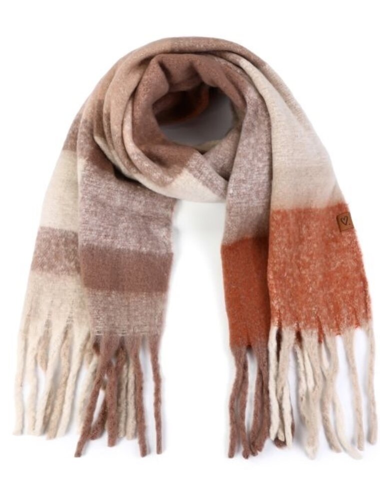 DANA FLOREA Zachte Winter Sjaal met Ruiten Motief