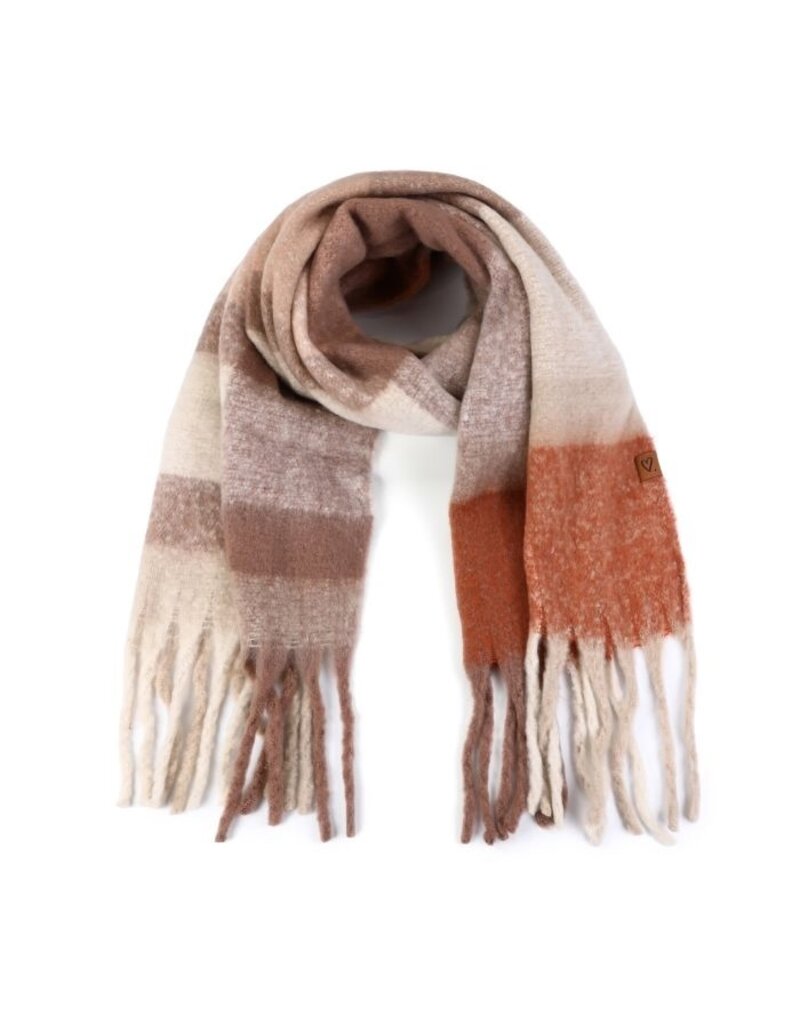 DANA FLOREA Zachte Winter Sjaal met Ruiten Motief