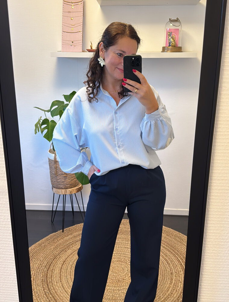 DANA FLOREA Pantalon Abby Marineblauw