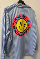 DANA FLOREA Blouse Happy Life Blauw