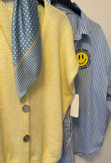 DANA FLOREA Blouse Happy Life Blauw