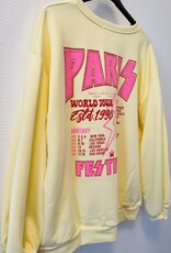 DANA FLOREA Sweater Paris Fashion Geel