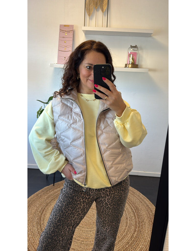 DANA FLOREA Sweater Paris Fashion Geel