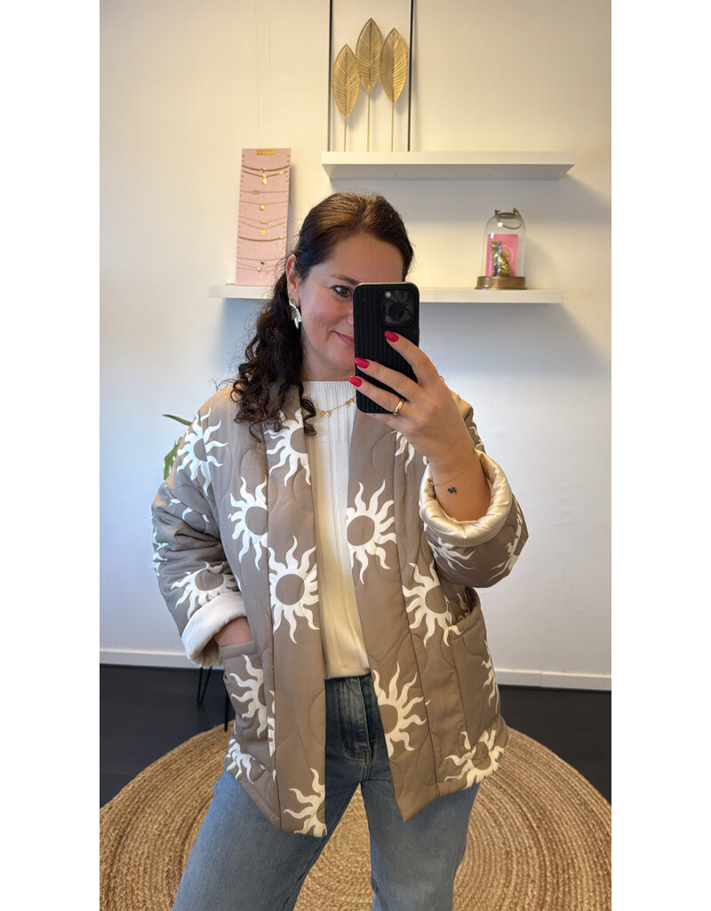 DANA FLOREA Jacket Olivia Sun Taupe